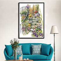 Цветочная лестница