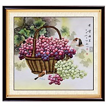 Корзина с виноградом (1)